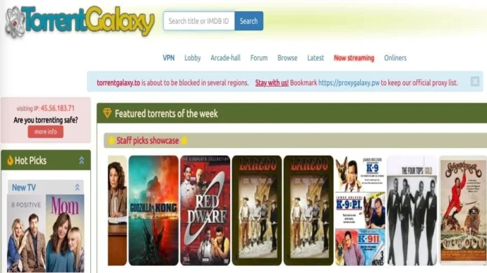 Torrent Galaxy – 33 Alternatives Working Proxy And Mirror Sites